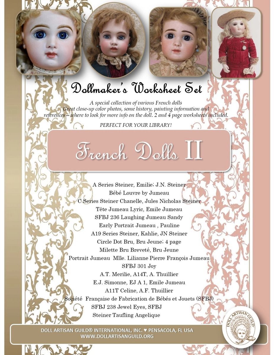 FRENCH DOLLS 2 WORKSHEET PACKET